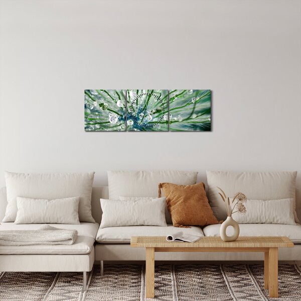 Slika - Makro slika cvijeta (sa satom) (90x30 cm)