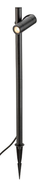 Helia Slim Pole 1 Vanjski Reflektor w/Spike IP65 Crna - SLV
