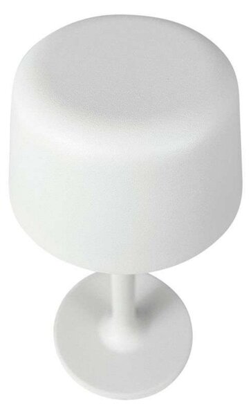 Stolne Lampa Dyberg Larsen, FLOW, prigušiv, Bijela, Dnevna soba, Metal, Skandinavski
