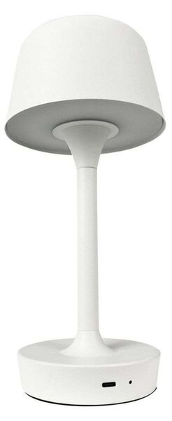 Stolne Lampa Dyberg Larsen, FLOW, prigušiv, Bijela, Dnevna soba, Metal, Skandinavski