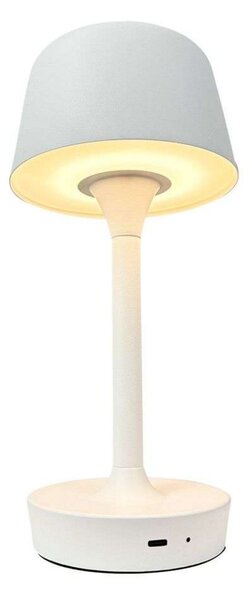 Stolne Lampa Dyberg Larsen, FLOW, prigušiv, Bijela, Dnevna soba, Metal, Skandinavski