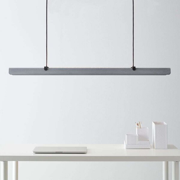 Fold Office G2 LED Visilica Dim. Up/Down Beton - Belid