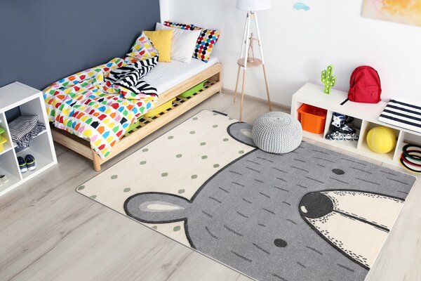 Tepih PETIT BEAR snositi krem