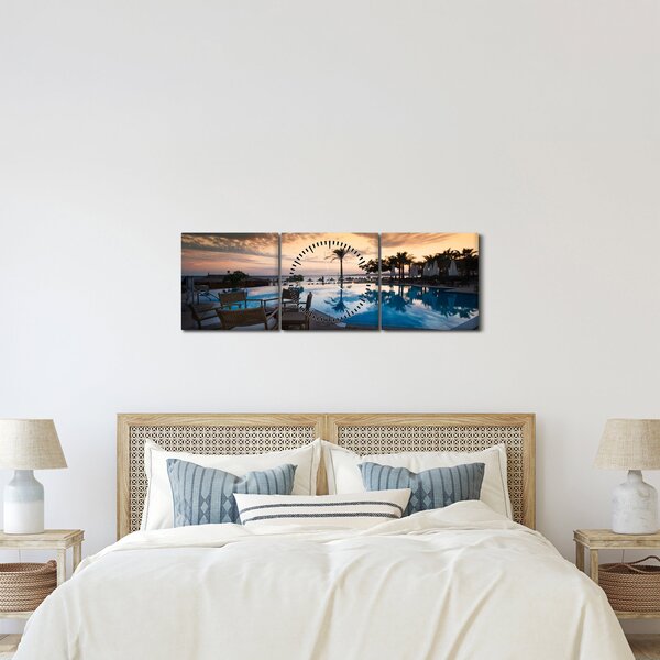 Slika - Resort uz more (sa satom) (90x30 cm)