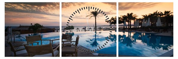 Slika - Resort uz more (sa satom) (90x30 cm)