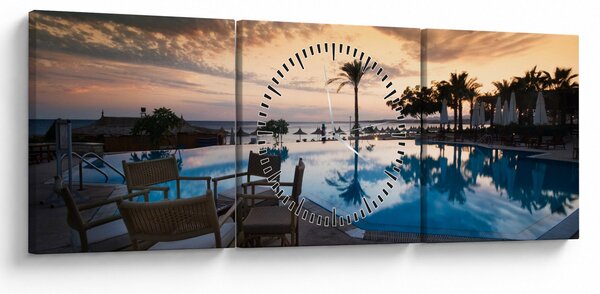 Slika - Resort uz more (sa satom) (90x30 cm)