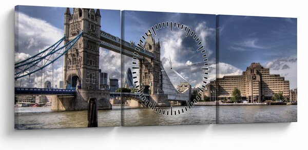 Slika - Tower Bridge u Londonu (sa satom) (90x30 cm)