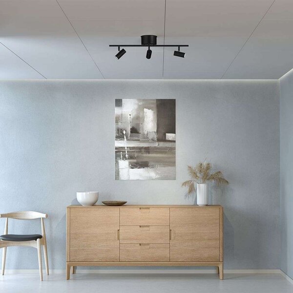 Cato 3 Stropna Lampa Mat Crna/Mat Crna - Belid