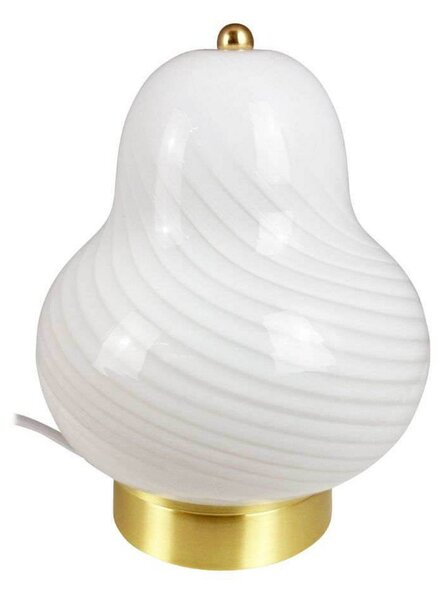 Stolne Lampa Dyberg Larsen, Lucy, Bijela, Dnevna soba, Staklo, Skandinavski