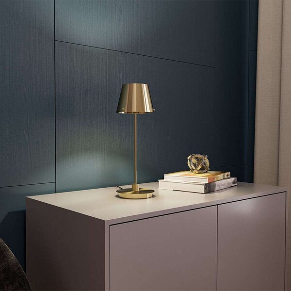 Gil il Grande Stolna lampa Satin Brass/Satin Brass - Herstal
