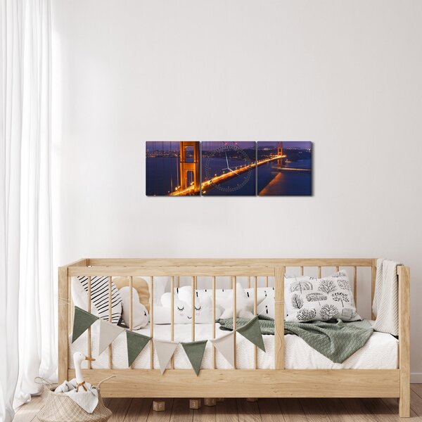 Slika - Most Golden Gate (sa satom) (90x30 cm)