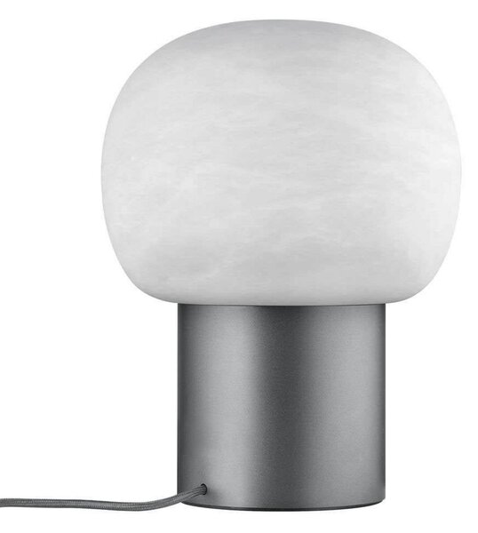 Iris LED Stolna Lampa Alabaster Gunmetal - Blomus