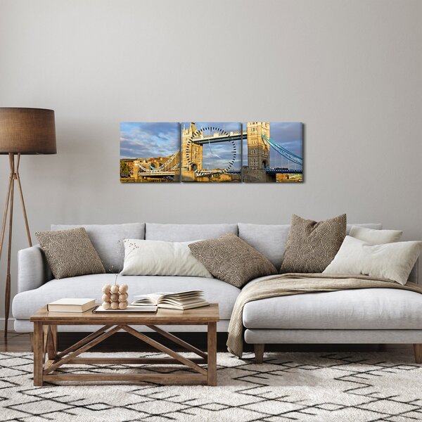 Slika - Tower Bridge (sa satom) (90x30 cm)