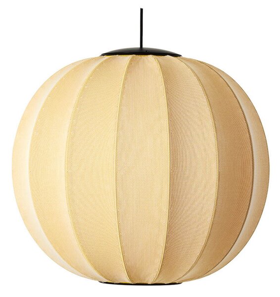 Viseće Svjetiljka Made By Hand, Žuta, Spavaća soba, Tkanina / tekstil