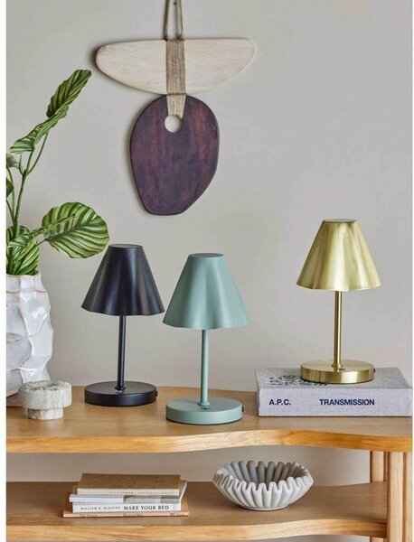 Stolne Lampa Bloomingville, Crno, Dnevna soba, Metal