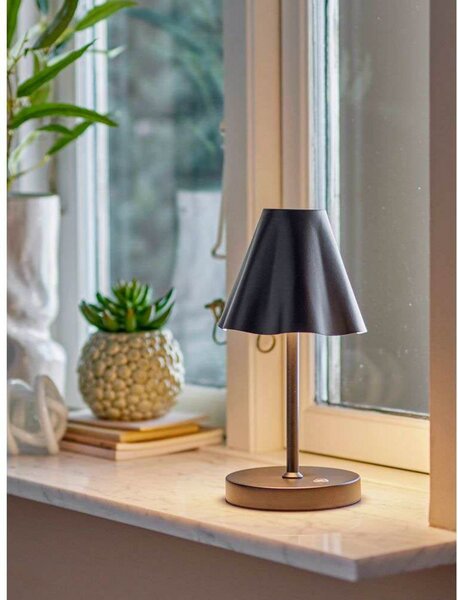 Stolne Lampa Bloomingville, Crno, Dnevna soba, Metal