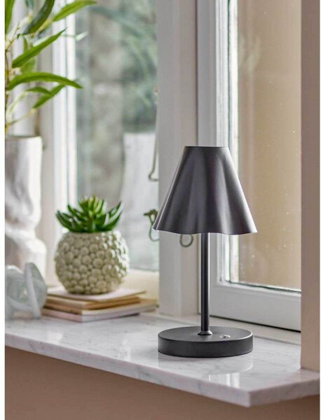 Stolne Lampa Bloomingville, Crno, Dnevna soba, Metal