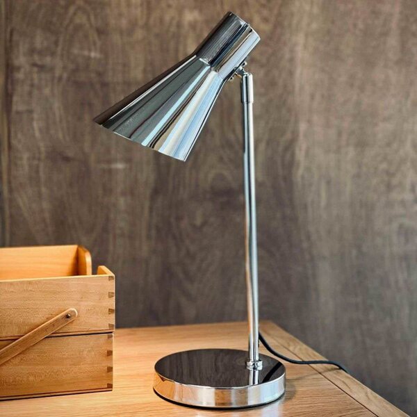 Stolne Lampa Dyberg Larsen, DL12, Metalik, Dnevna soba, Metal, Dizajn