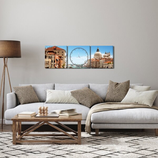 Slika - Venecija (sa satom) (90x30 cm)