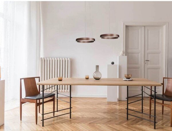 Viseće Svjetiljka ANTIDARK, Smeđa / hrđa, Kuhinja, Aluminij