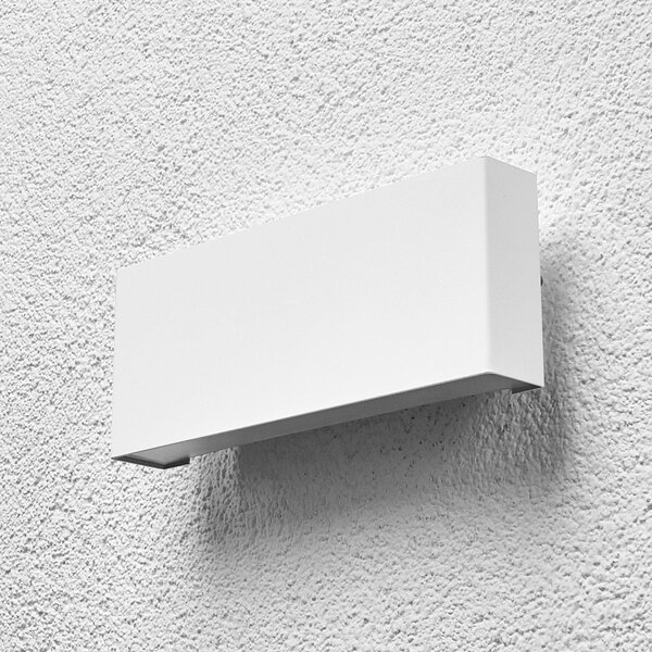 Vanjske Svjetiljka Lindby, Safira, Bijela, Balkon, Aluminij, Moderan