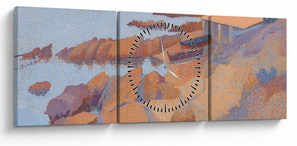 Slika - Henri Edmond Cross, Calanque des Antibois, reprodukcije (sa satom) (90x30 cm)