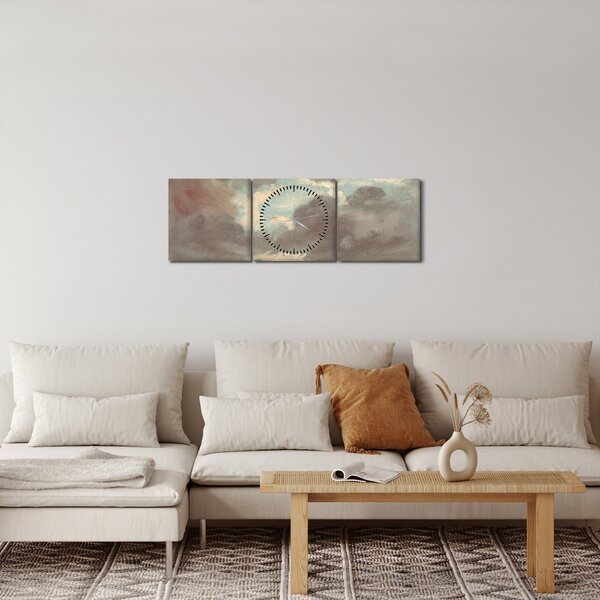 Slika - John Constable, Cloud Study Stormy Sunset, reprodukcije (sa satom) (90x30 cm)