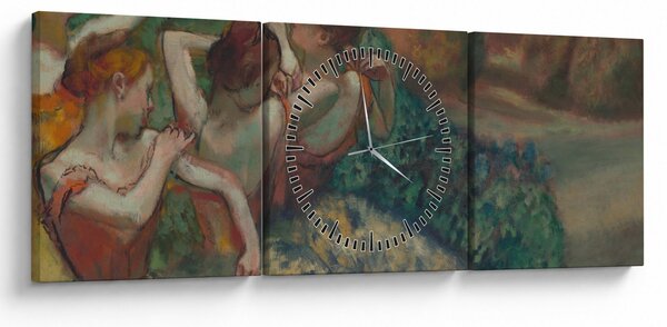 Slika - Edgar Degas, Four Dancers, reprodukcije (sa satom) (90x30 cm)