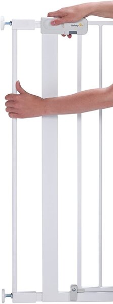 Safety 1st nastavak za zaštitnu ogradicu Easy Close 7 cm - bijeli metalni produžetak