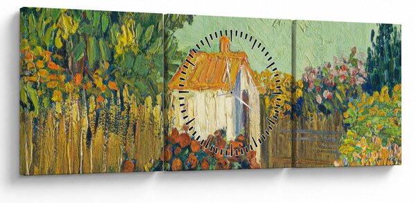 Slika - Imitator of Vincent van Gogh, Landscape, reprodukcije (sa satom) (90x30 cm)
