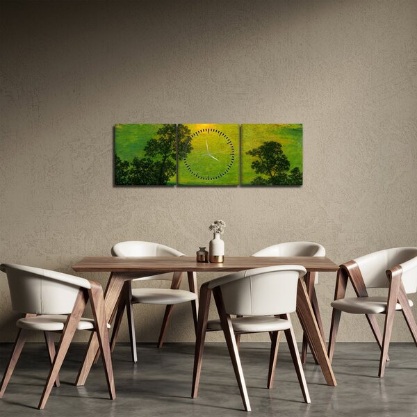 Slika - Imitator of Ralph Albert Blakelock, Moonlight, reprodukcije (sa satom) (90x30 cm)
