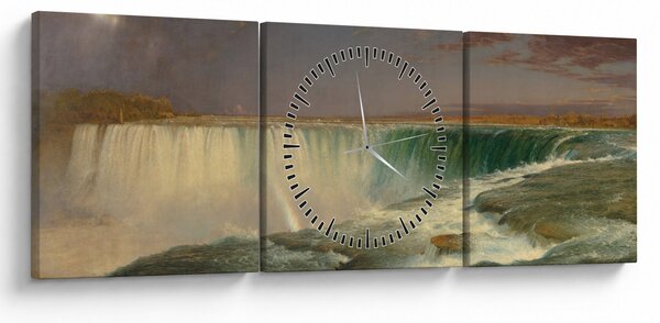 Slika - Frederic Edwin Church, Niagara, reprodukcije (sa satom) (90x30 cm)