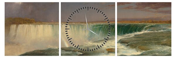 Slika - Frederic Edwin Church, Niagara, reprodukcije (sa satom) (90x30 cm)