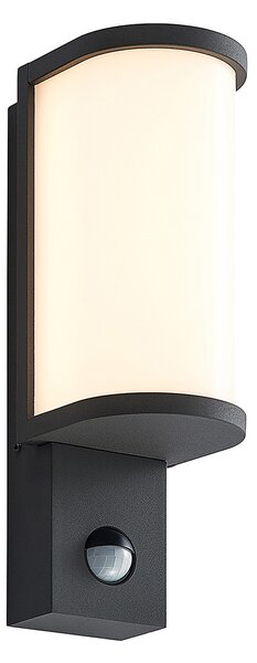 Jokum LED Vanjski Zidna lampa w/Senzor Graphite - Lucande