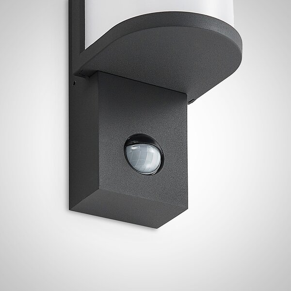 Jokum LED Vanjski Zidna lampa w/Senzor Graphite - Lucande