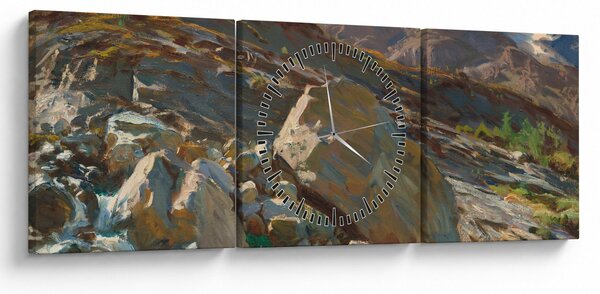 Slika - John Singer Sargent, Simplon Pass, reprodukcije (sa satom) (90x30 cm)
