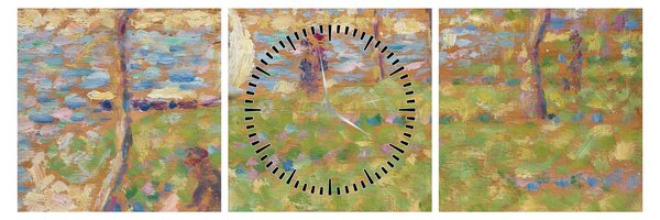 Slika - Georges Seurat, Study for "La Grande Jatte", reprodukcije (sa satom) (90x30 cm)