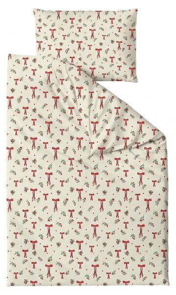 Poliester-pamučna posteljina HOLLY BOWS POLY šarena Dimenzije posteljine: 70 x 90 cm | 140 x 200 cm