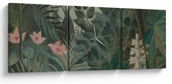Slika - Henri Rousseau, The Equatorial Jungle, reprodukcije (sa satom) (90x30 cm)