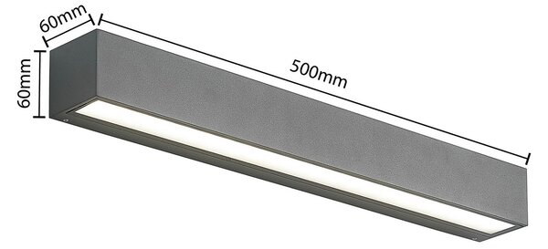 Vanjske Svjetiljka Arcchio, Lengo, Crno, Balkon, Aluminij, Moderan
