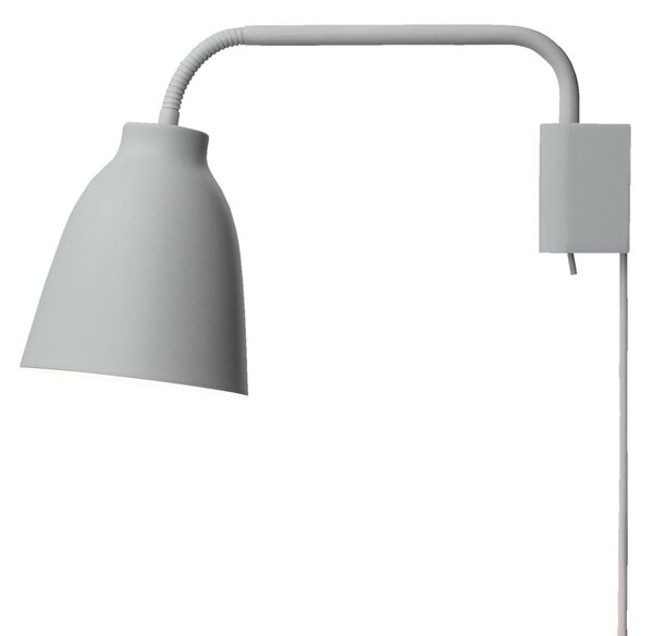 Zidne Svjetiljka FRITZ HANSEN, Caravaggio, prigušiv, Bijela, Dnevna soba, Metal, Dizajn