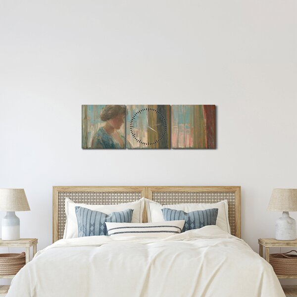 Slika - Childe Hassam, The New York Window, reprodukcije (sa satom) (90x30 cm)