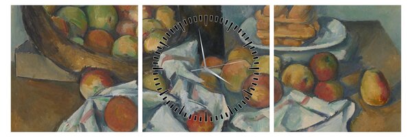 Slika - Paul Cezanne, The Basket of Apples, reprodukcije (sa satom) (90x30 cm)