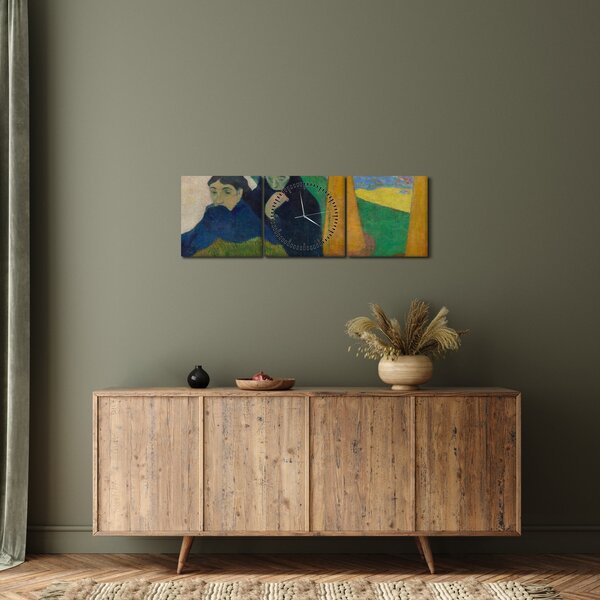 Slika - Paul Gauguin, Arlésiennes (Mistral) , reprodukcije (sa satom) (90x30 cm)