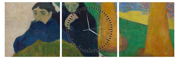 Slika - Paul Gauguin, Arlésiennes (Mistral) , reprodukcije (sa satom) (90x30 cm)