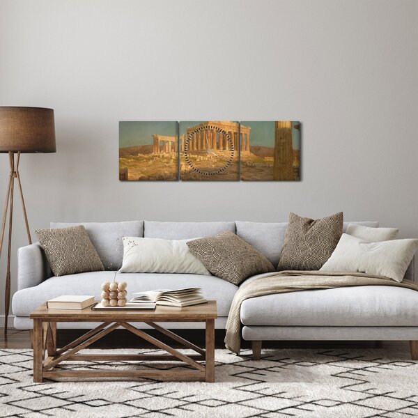 Slika - Frederic Edwin Church, The Parthenon, reprodukcije (sa satom) (90x30 cm)