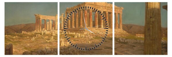 Slika - Frederic Edwin Church, The Parthenon, reprodukcije (sa satom) (90x30 cm)