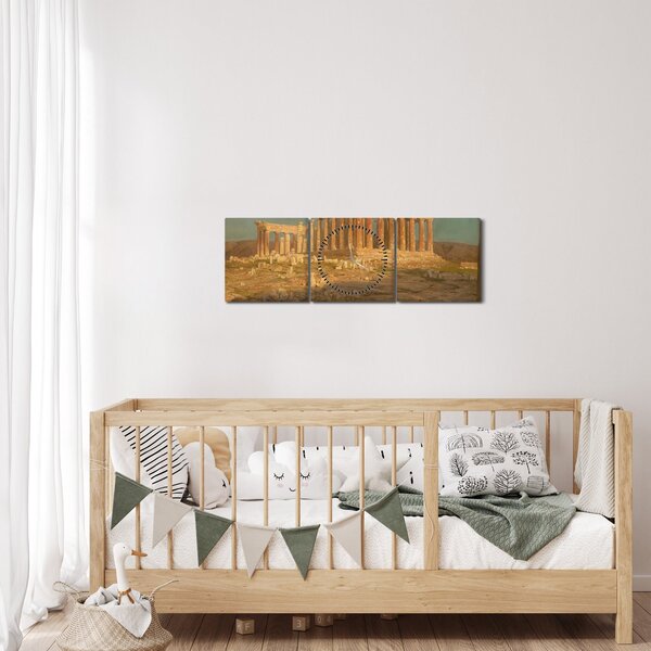 Slika - Frederic Edwin Church, The Parthenon, reprodukcije (sa satom) (90x30 cm)