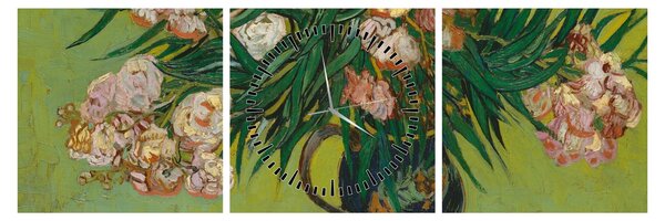 Slika - Vincent van Gogh, Oleanders, reprodukcije (sa satom) (90x30 cm)
