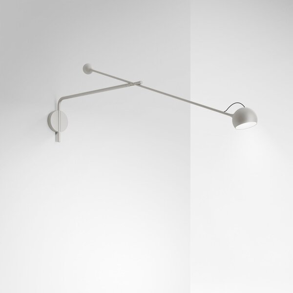 Zidne Svjetiljka Artemide, Ixa, prigušiv, Sivo, Dnevna soba, Metal, Dizajn